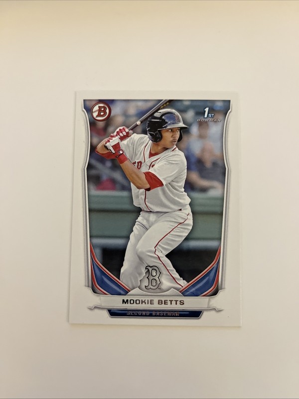 2014 Bowman Prospects Mookie Betts #BP109 (RC)