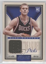 2013-14 Panini Timeless Treasures Treasured Picks Jerseys Nate Wolters #14 9qq