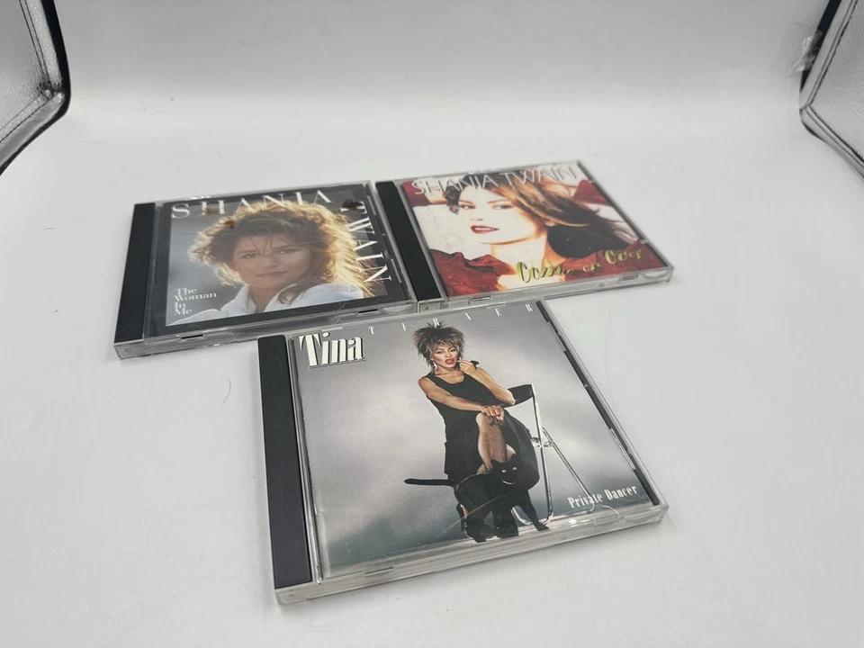Shania Twain And Tina Turner CD BUNDLE OF 3 VERY GOOD CD, 1997 Foto 2 de 4