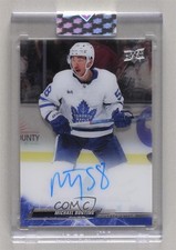 2022-23 Upper Deck Clear Cut Michael Bunting #CC-BU Auto 11jd