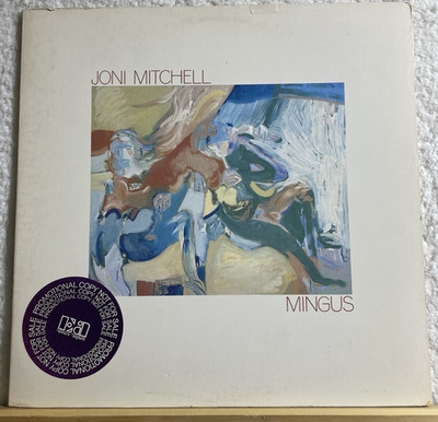 JONI MITCHELL Mingus 1979 Promo 12'' Vinyl Record LP 5E-505 CLEANED TESTED GRADED