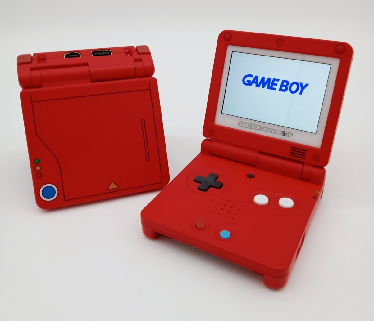 Nintendo Game Boy Advance SP Handheld System - Flame Red