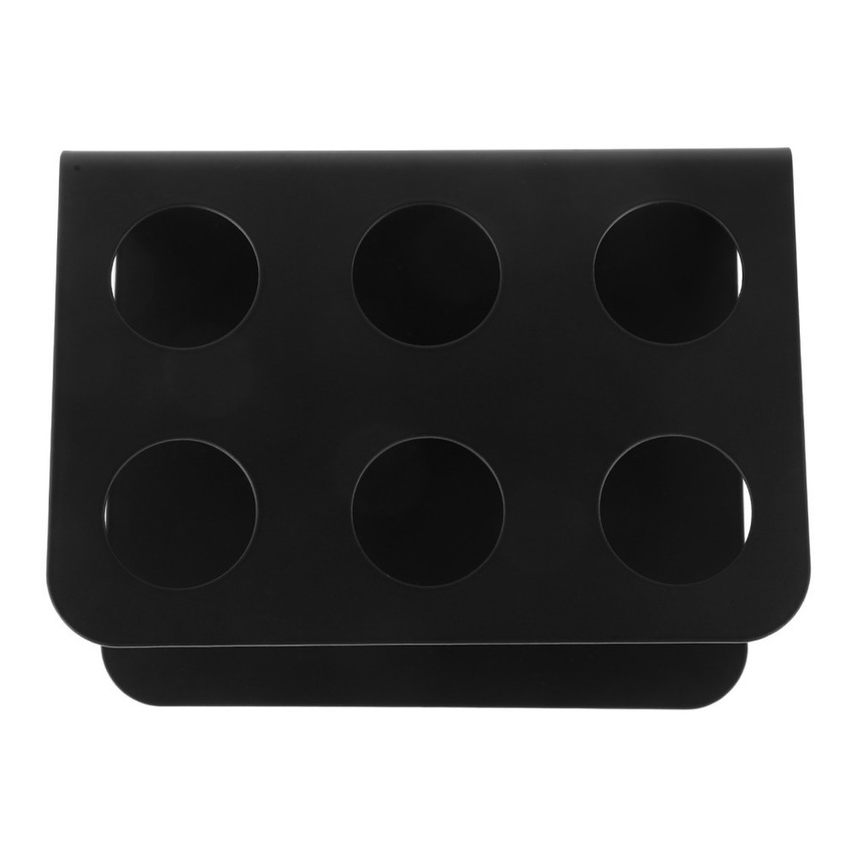 Reusable 3Pcs Black Iron Flavor Tube Storage Racks Sturdy Metal Holder ...