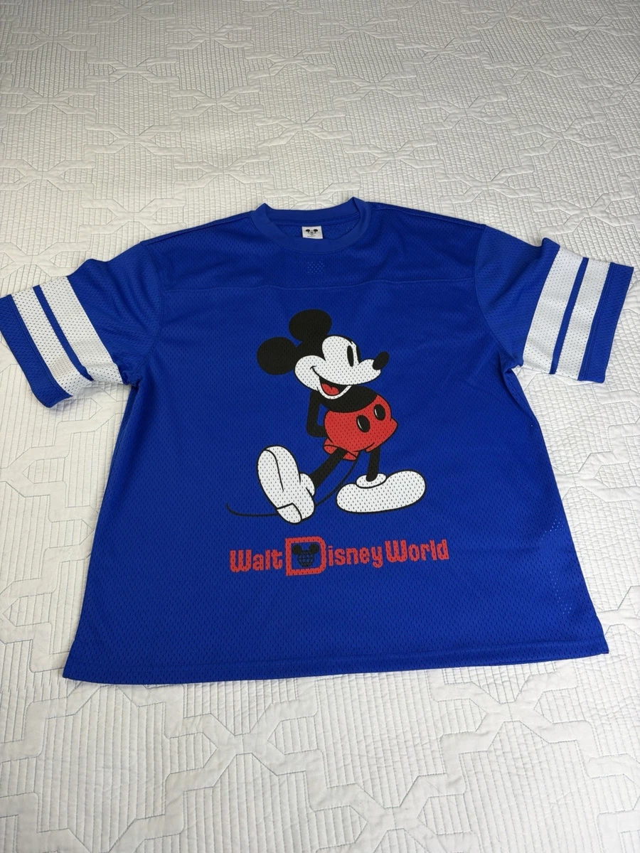 25+ Mickey Mouse Blue Disney T-Shirts (1968-Now) for sale