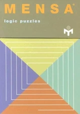MENSA LOGIC PUZZLES By Chronicle Books Staff *Excellent Condition*