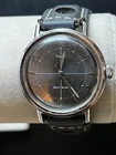 NO RES Vintage 1960's Timex Viscount Self Wind Men’s Watch Gray Crosshair Dial