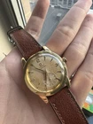 Vintage Omega Seamaster Automatic Ref 2576 Cal 344 Men's 34mm gold plated PATINA