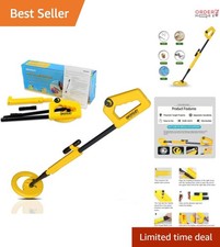 Beach Handheld Metal Detector Waterproof Gold Finder 6 Inch Coil Adjustable