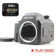 [TOP NEUWERTIG] Pentax 645N analoge Mittelformatkamera Gehäuse 120 Film Rücks...