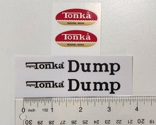 Mighty Tonka Mighty Dump Sticker Set 1960s