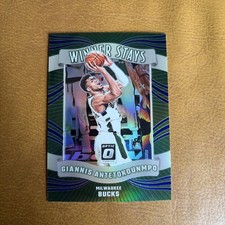 2023-24 Panini Donruss Optic - Winner Stays Giannis Antetokounmpo #1 Holo Prizm