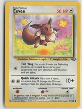 Eevee 51/64 Common Jungle Pokemon Unlimited Lightly Played on eBay
