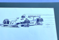 Alan Jones Autogrammkarte Original Signiert Formel 1 +A 153254