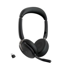Jabra Evolve2 65 Flex Wireless Stereo Headset Hybrid ANC Teams Black
