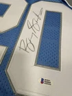 Barry Sanders Football Jersey Blue Autograph BAS AUTHENTICATION