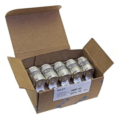 10PCS/New In Box For BUSSMANN EATON 63LET Fuse BS88:4 240V 63A