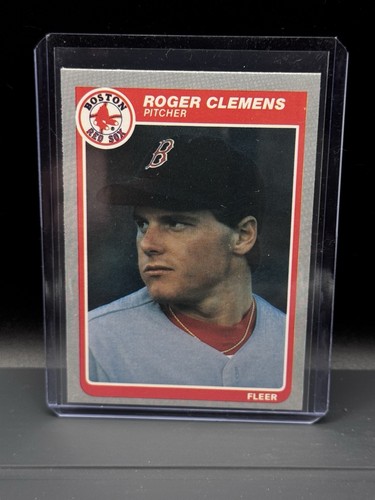 Roger Clemens #155 1985 Fleer card