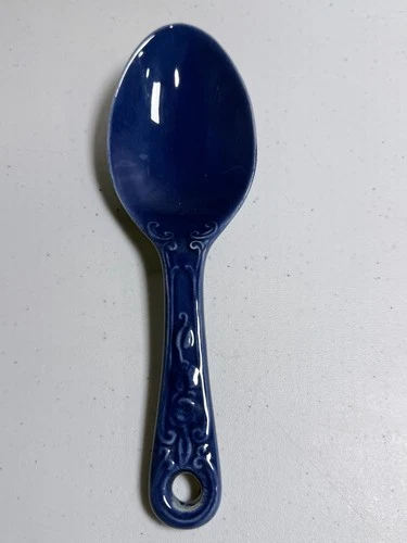 Fiesta Original Cobalt Blue Serving Utensil Spoon Kitchen Kraft Homer Laughlin