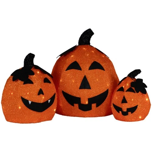 Northlight Jack-O'-Lantern Halloween Decorations - Thumbnail 3