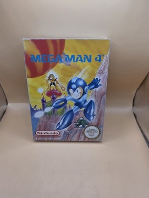 Nintendo NES Spiel Mega Man 4 OVP , Anleitung ,CiB ,Komplett 