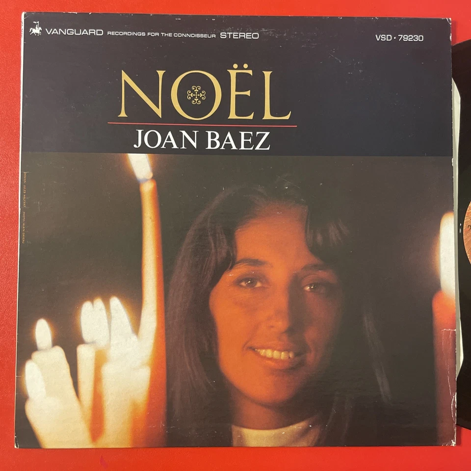 Joan Baez / Noel LP Vanguard Christmas Holiday Stereo EX!!!! Foto 2 de 4