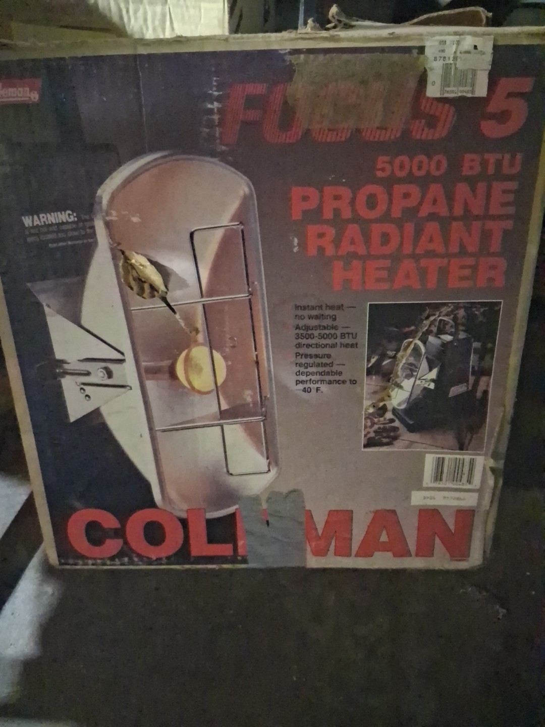 3500/5000 Btu 5440-701 W/ Handle