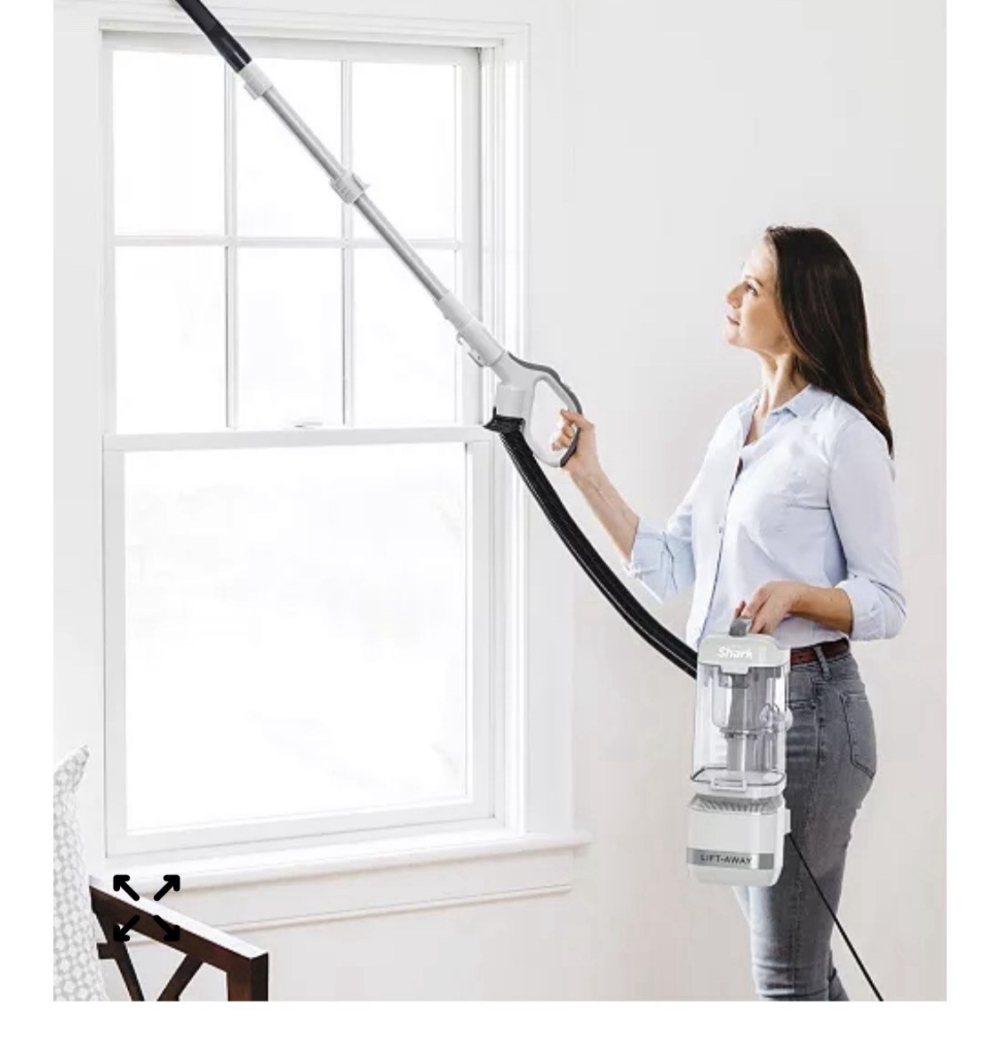 Shark Navigator Lift-Away ADV Upright Vacuum Cleaner - White