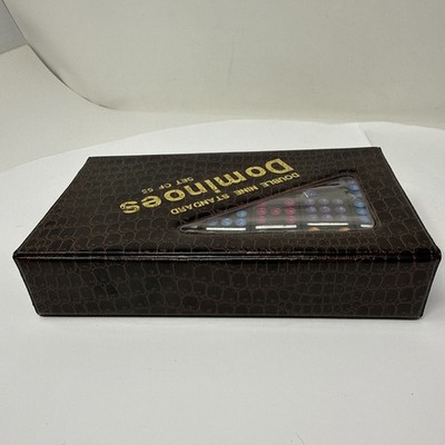 Double Nine Standard Dominos Set of 55 - Color Dots | eBay