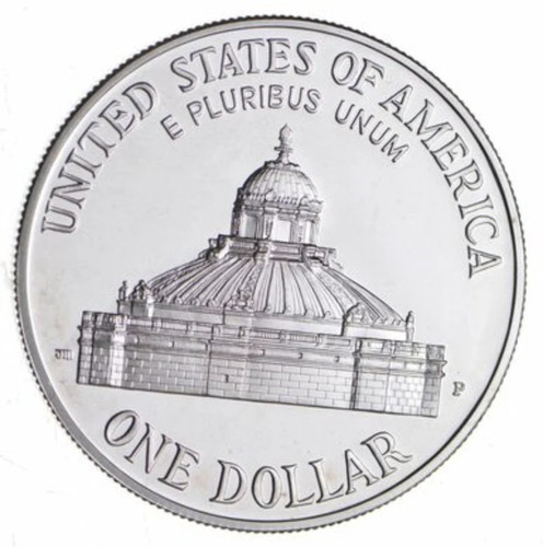 2000 Proof Library of Congress Commemorative Silver Dollar Coin with OGP/COA - Picture 3 of 5