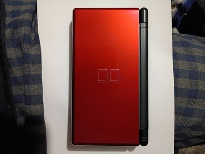 Nintendo DS Lite Crimson Handheld System - Red/Black