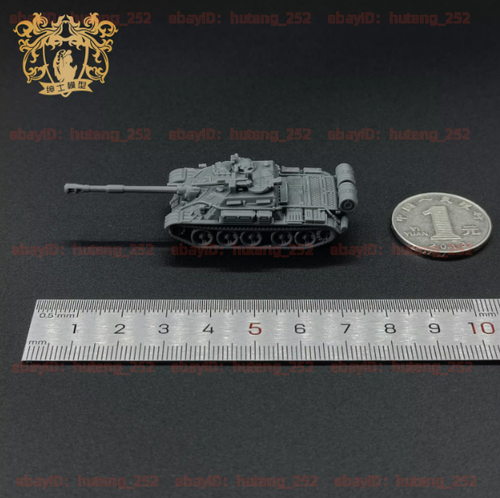 3D Printed 1/144 Soviet SU-122-54 Tank Destroyer Unpainted Model - Afbeelding 3 van 4