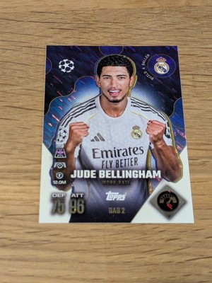 Topps Match Attax Champions League Extra Build A Baller JUDE BELLINGHAM Card
