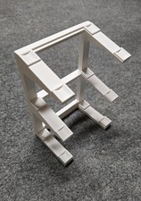 3 Tier 1:24 White Nascar Diecast Display Stand PLA