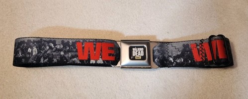 NEW Buckle Down AMC The Walking Dead Seatbelt Belt Adjustable 2014