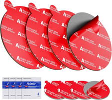 8PCS Adhesive Replacement Pads, Sticky Adhesive for Car Phone Mount