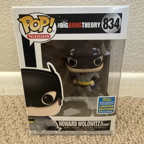 Funko Pop! Vinyl: Big Bang Theory - Howard Wolowitz as Batman - SDCC Excl #834