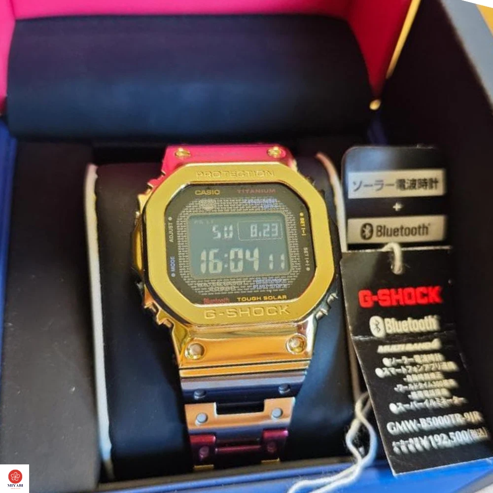 CASIO G-SHOCK GMW-B5000TR-9JR TranTixxii Titanio Multicolor Completo Metal con Caja