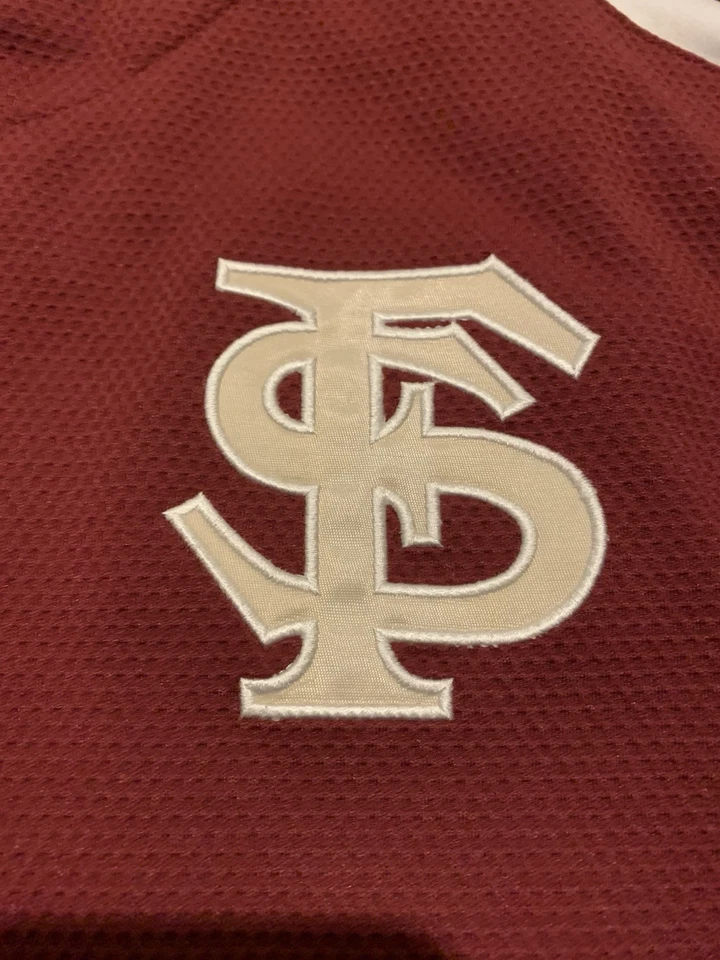 Camiseta deportiva de softbol vintage Nike Florida Seminoles XL granate réplica NCAA FSU Foto 2 de 4