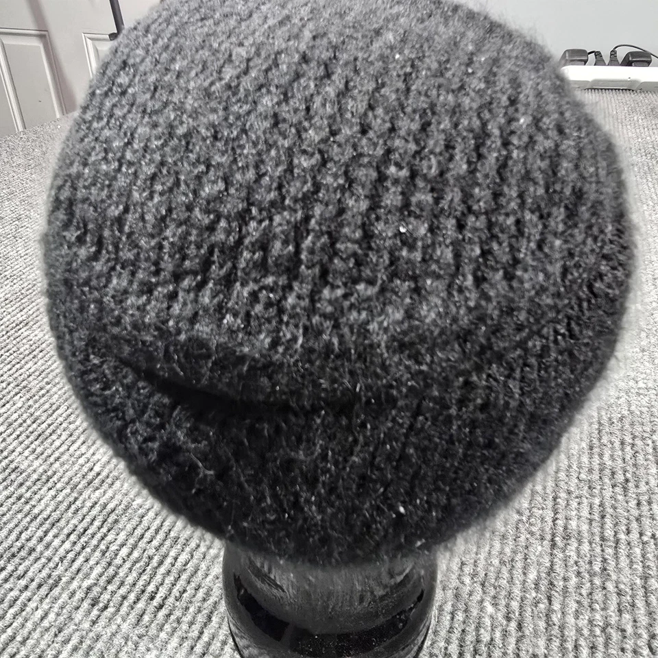 Gorra de Colección Años 90 Quiksilver Escuadrón Gorra Mujer Ajustada Negra Tejida Militar Y2K Foto 4 de 4