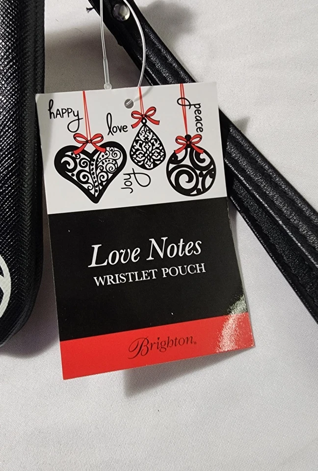 BRIGHTON «Любовные заметки» кошелек с ремешком мешок сумочки праздничные украшения счастливый мир радость новый с Ярлыками - Изображение 2 из 4