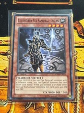 Super Rare Legendary Six Samurai - Kizan SDWA-EN016 1st Edition | LP