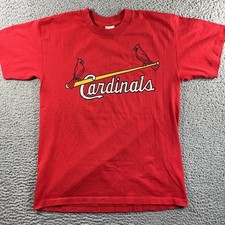 Vintage St. Louis Cardinals Rawlings Shirt Mens XL Red Single Stitch USA Made