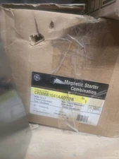 GE Magnetic Starter Combination CR308B1041AADTDB size 0 Non Fused Disconnect