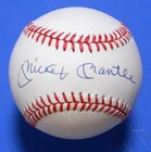 Mickey Mantle Signed American League Baseball - PSA Gem Mint 10 Signature