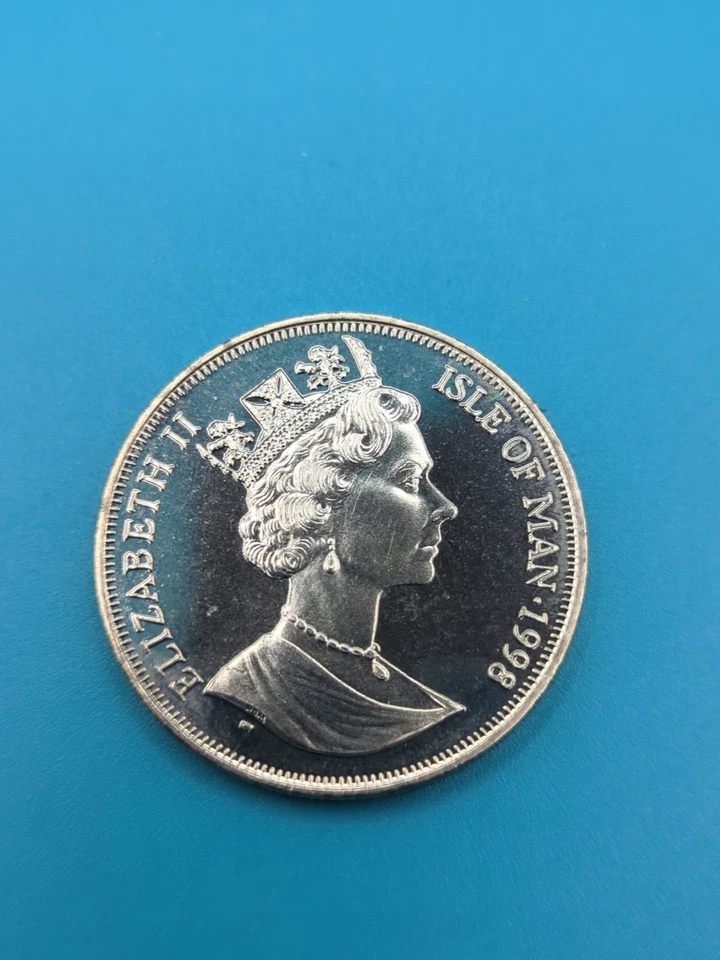 Isle Of Man 1 Crown 1998 - Image 2 of 2