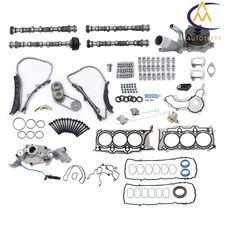 For Chrysler Jeep Dodge 3.6L V6 Camshaft Rocker Arms Lifters Timing Chain Kit