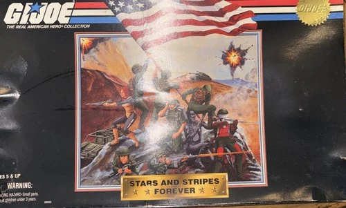G.I. Joe Stars and Stripes Forever Complete Set 15th Anniversary 1997 New