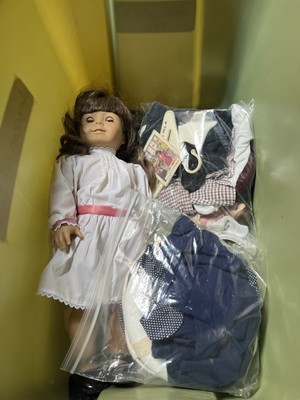 Pristine White Body Pleasant Company Samantha Doll in Full Meet, Access. + Lots