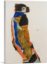 ARTCANVAS Moa Mandu Canvas Art Print by Egon Schiele