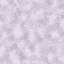 Essence Of Pearl By Kanvas Studio  Lilac Silver Metallic Tossed Sprigs #8733P-06